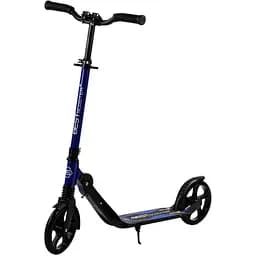Самокат Best Scooter 60х13х100 см Чорно-блакитний 000231430