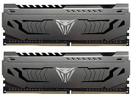 Оперативна пам'ять DDR4 Patriot Viper Steel 64GB (Kit of 2x32768) 3200MHz CL16 DIMM (PVS464G320C6K)