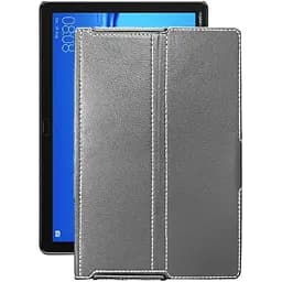 Чехол StatusCASE из экокожи для планшета Huawei MediaPad M5 lite 10 Серый