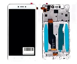 Дисплей Tecno Spark GO 2022 чорний + рамка
