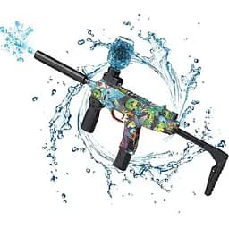 Бластер автоматический OldBro MP9 Gel Ball с гель шариками орбиз 10500 шт. eXtream green