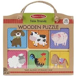 Пазлы Melissa & Doug Друзья фермы деревянные в футляре (MD31363)