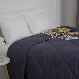 Ковдра ТЕП Шик Flora вовна 400г/м 180x210 см темно-синій (1-02563_34347) - мініатюра 2