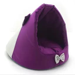 Будка для котів та собак Zoo-hunt Містик-мишка №1 30х45х30 см фіолетова