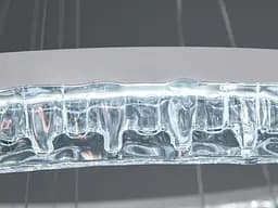 Підвісна LED-люстра Diasha MD78200/600+400+200WH, біла, 3 світлові кільця, Ø60 см, 105 W - мініатюра 6