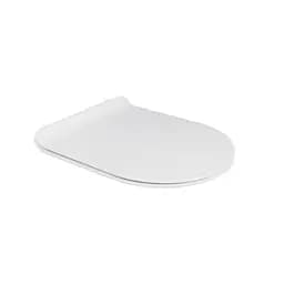 Сиденье для унитаза Qtap Presto с микролифтом Slim QT26991217AW, Белый