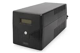 Джерело безперебійного живлення Assmann UPS LINE-INTERACTIVE 1000VA 600W DN-170074 Black