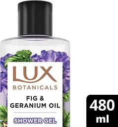 Гель для душу Lux Botanicals Інжир та Олія герані 480 мл - мініатюра 3