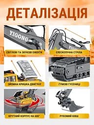Радіокерована іграшка Екскаватор - мініатюра 3