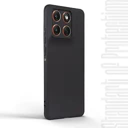 Чехол-накладка для смартфона Motorola Edge 70 5G, противоударный, силиконовый, термополиуретановый (ТПУ), с защитой камеры и корпуса, черный, защита всего корпуса, ArmorStandart (ARM89712) - мініатюра 2
