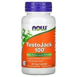 Стимулятор тестостерона Testo Jack 100 60 вегакапсул NOW fit0012888