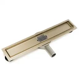 Душовий канал Rea Pure Neo mirror gold pro 50 см REA-G5693 - мініатюра 2
