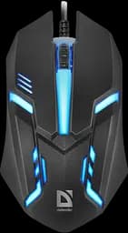 Миша Defender Hit MB-550 RGB Black (52550) - мініатюра 1