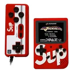 Ретро ігрова приставка c джойстиком Dendy Sup Retro Game Box with Controller 400 ігор (Red) [47103] - мініатюра 3