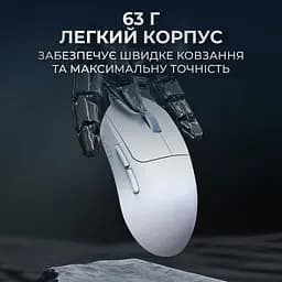 Миша Ajazz AJ199 MAX Carbon Filter White (AJ199-MAX-W) [158862] - мініатюра 11
