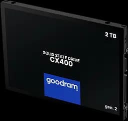 SSD 2.5" накопичувач GOODRAM CX400 gen.2 2TB (SSDPR-CX400-02T-G2)