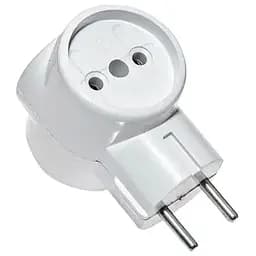 Трійник 10А білий Україна (1761)