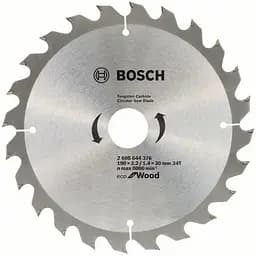 Диск пильний Bosch optiline Eco, 190x30мм, 24T (2.608.644.376)