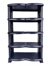 Етажерка для взуття Еко Black Ротанг VIOLET HOUSE meb0000371 - мініатюра 3