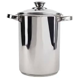 Кастрюля Bergner Lula для спаржи с крышкой 4 л серебристая (BGEU-5544)