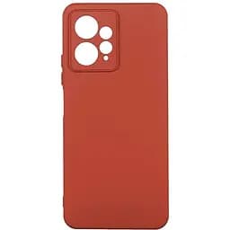 Чехол Silicone Cover с рамкой камеры A Xiaomi Redmi Note 12 5G Red