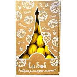 Печиво La Sofi Горішки з арахісовою пастою та згущеним молоком 20 шт.