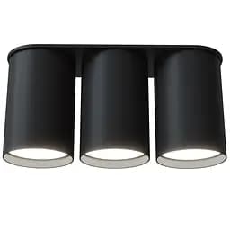 Точковий спот BP трійний NEW PikArt арт. 27938 Чорний