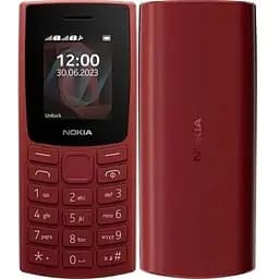 Мобільний телефон Nokia 105 DS 2023 2 сім червоний (6438409085955)