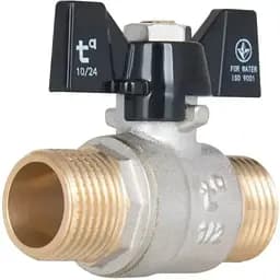 Кран кульовий Thermo Alliance Base 1/2" ЗЗ прямий, PN40, метелик SD606W15