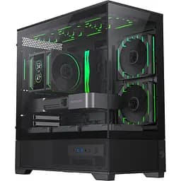 Корпус GameMax Vista 2 M Tempered Glass без БЖ Black (VISTA 2 MB) Без БП