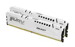 Оперативна пам'ять Kingston FURY 64 GB (2x32GB) DDR5 6400 MHz Beast EXPO White (KF564C32BWEK2-64)