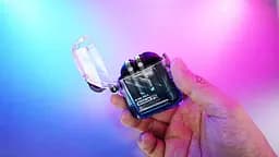 Навушники GravaStar TWS Sirius P5 BT 5.2 IPX4 Transparent Blue (GRAVASTARP5_XTAL_BLU_V2) - мініатюра 7