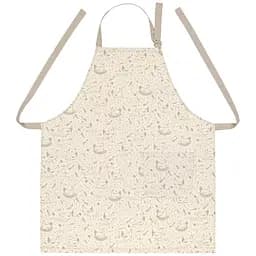 Фартук кухонный Home Line Курочки 70x80 см светло-коричневый (182684)