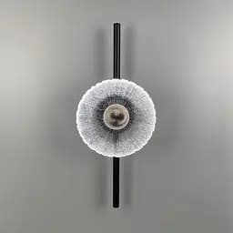 Елегантне декоративне бра з імітацією квітки Арт. B 058/1 BK Line F