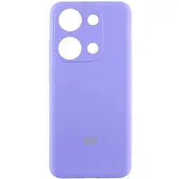 Чехол Silicone Cover Lakshmi Full Camera (AA) with logo для Xiaomi Poco X6 Pro Сиреневый / Dasheen