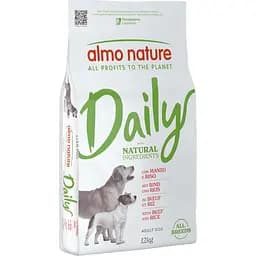 Сухой корм для собак всех пород Almo Nature Daily Dog с говядиной и рисом 12 кг