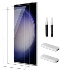 Захисне скло DK для Samsung Galaxy S23 Ultra S918 UV Curved 015452 clear 2 шт. - мініатюра 4