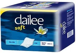 Уцінка. Одноразові пелюшки Dailee Soft, 60х60 см, 20 шт. (3936)  