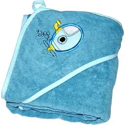 Пеленка для купания Ярослав махровая 95x90/95 см аква (55518)