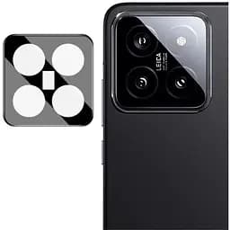 Захисне скло для камери смартфона Tempered Glass Xiaomi 14 Black
