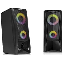 Акустична система REAL-EL S-107 USB Black (EL121100017) - мініатюра 2
