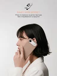 Силиконовый чехол с MagSafe для Apple iPhone 16e/17e, ICON2 MagCase, пудровый, противоударный, панель с мягкой подкладкой, защита всего корпуса, поддержка беспроводной зарядки, совместим с защитными стеклами и пленками, ArmorStandart (ARM83969) - мініатюра 9
