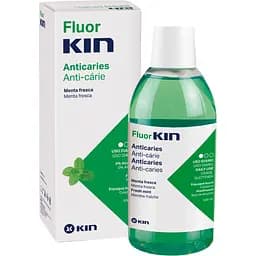 Ополаскиватель для полости рта KIN Fluor против кариеса мята 500 мл