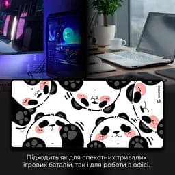 Килимок для мишки GamePro Speed/Control White (MP275WP) - мініатюра 7