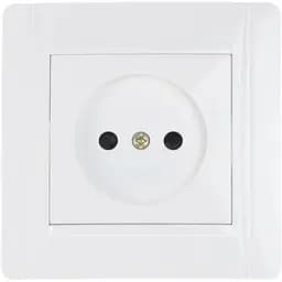 Розетка Brille ZB-1R wh (L15-030)