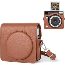 Чохол для фотоапарата Fujifilm Instax Square SQ40 коричневий