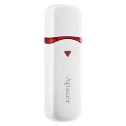 USB флеш накопичувач Apacer 64GB AH333 white USB 2.0 (AP64GAH333W-1) - мініатюра 3