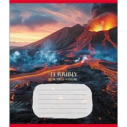 Тетрадь ученическая Невероятно красивая природа 024-560107L-4 в линию, 24 листа