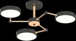 Люстра Valeso XI3331-3 черный+золото