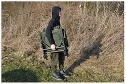 Крісло коропове Mivardi усилиное супер легке CamoCODE Arm навантаження 130 кг - мініатюра 10